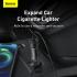 Baseus Share Together Fast Charge Car Charger with Cigarette Lighter Expansion Port U+C 120W - Black